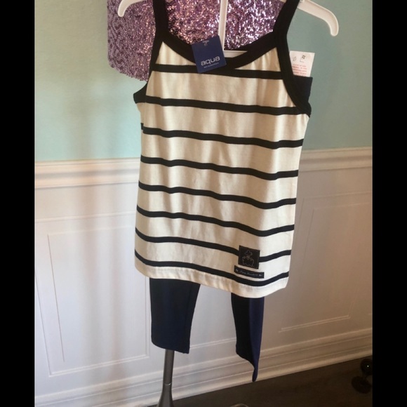 Aqua Maritime top and bottom size medium (5T) - Picture 1 of 2